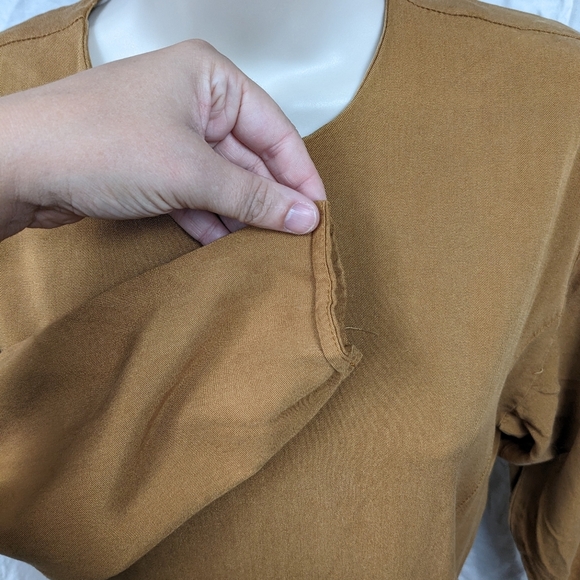 Rabbit Rabbit Rabbit Long Sleeve Button Back Dress Sz S - Picture 8 of 12